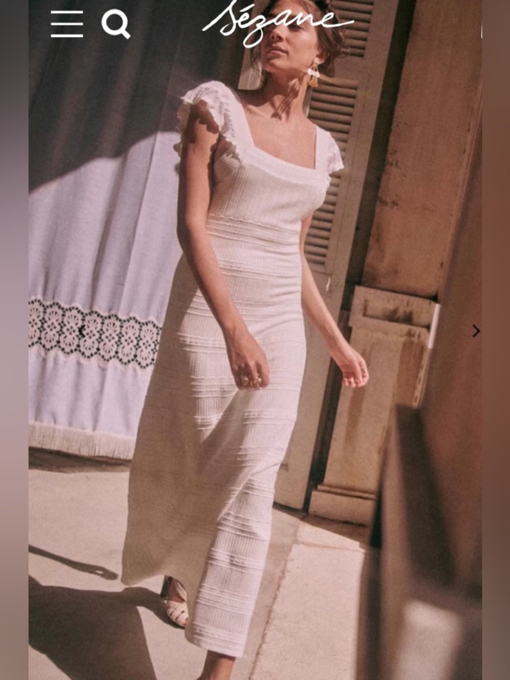 Sezane Isabelle maxi dress - Picture 2 of 11